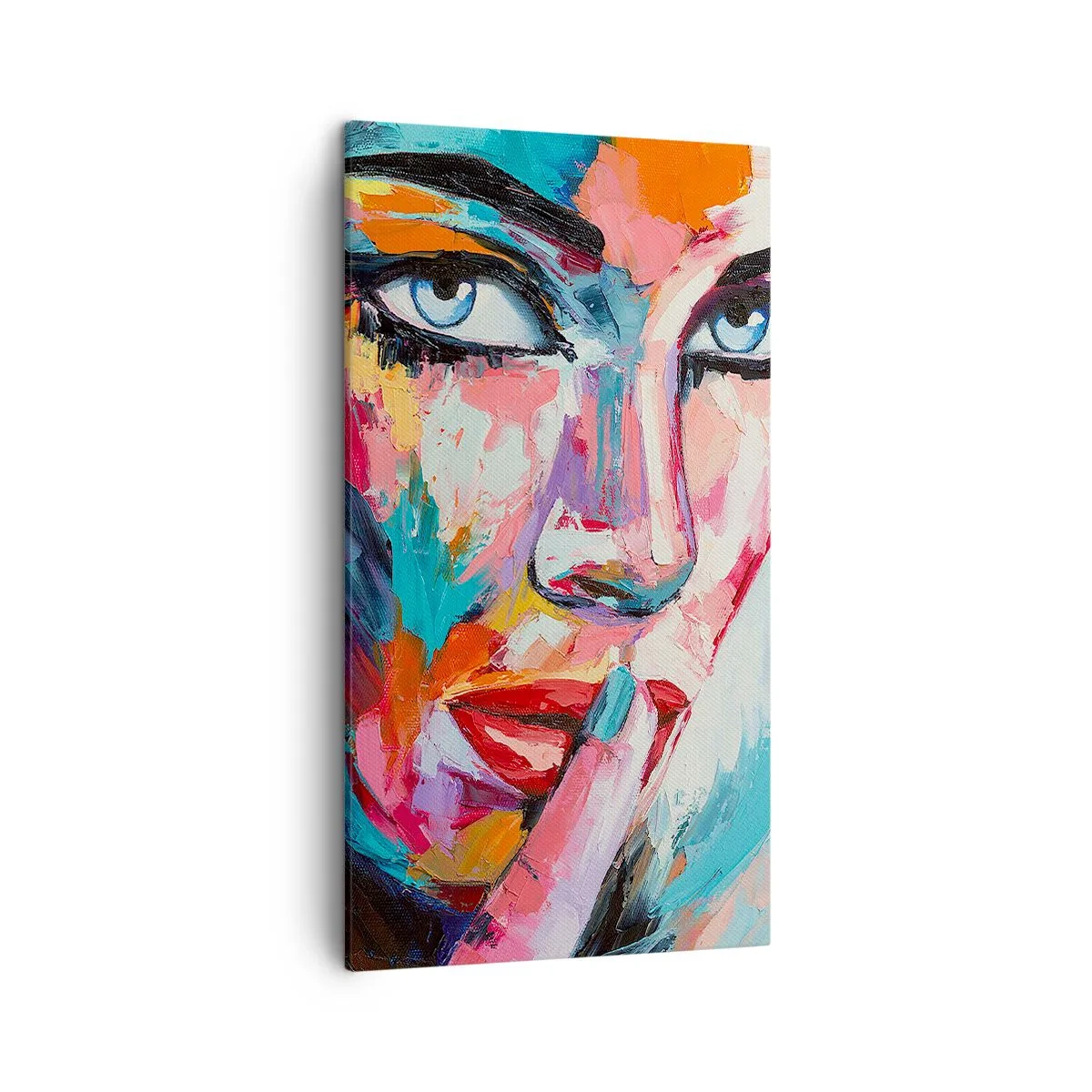 Bild auf Leinwand - Leinwandbild - Unser erstes Geheimnis - 45x80 cm