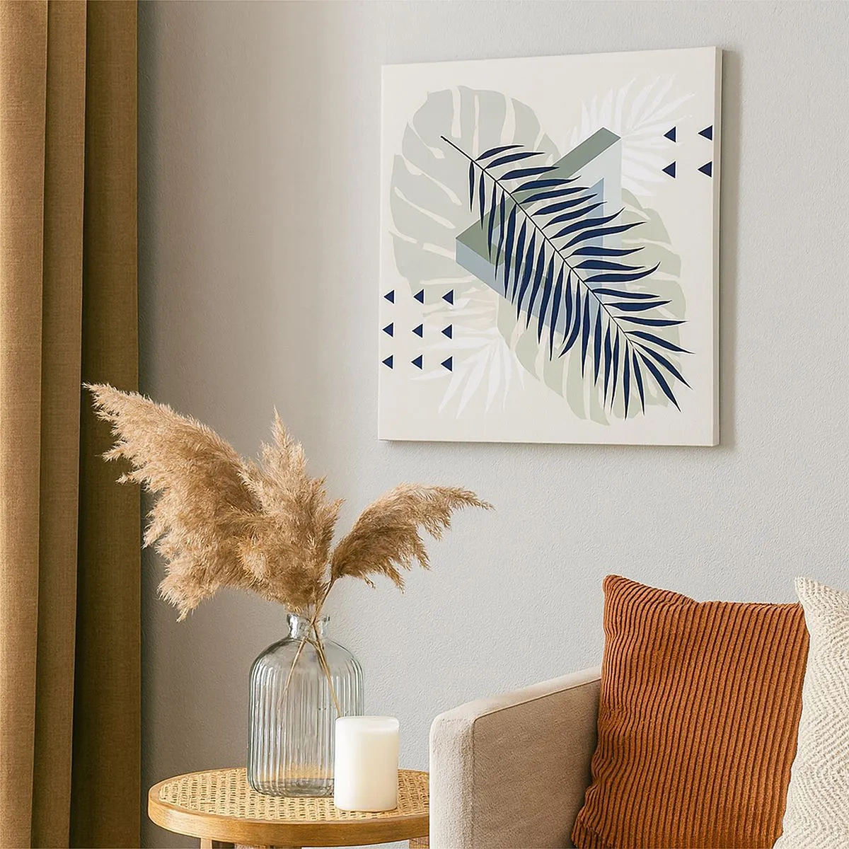 Bild auf Leinwand - Leinwandbild - Natur und Geometrie – zwei Ordnungen? - 30x30 cm