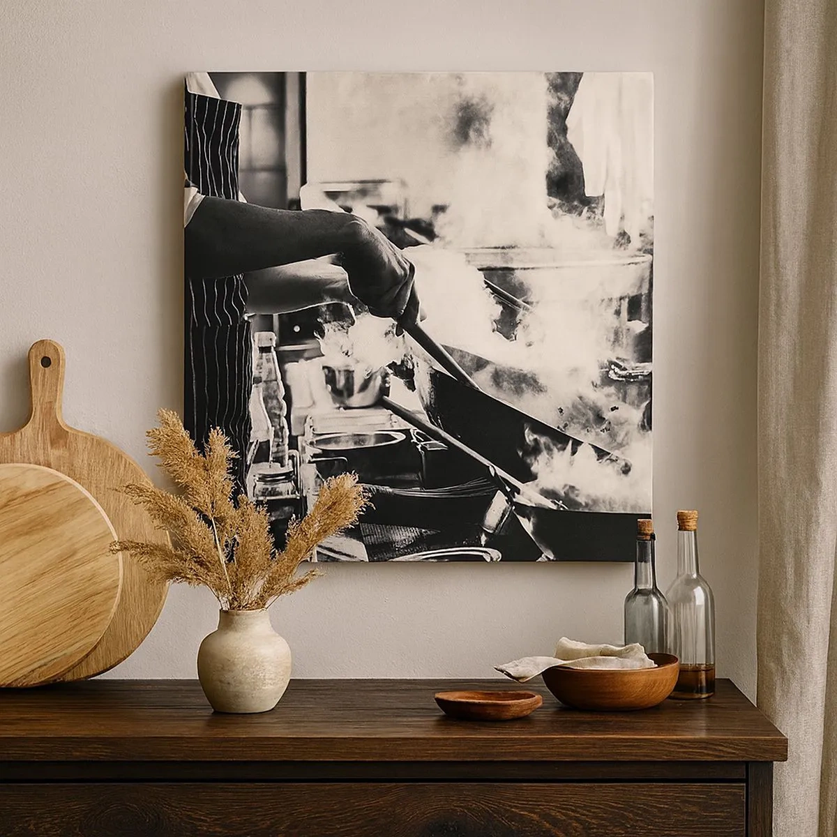 Bild auf Leinwand - Leinwandbild - Alchemie der Aromen - 30x30 cm