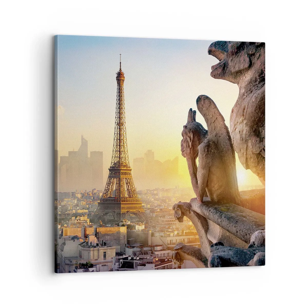 Bild auf Leinwand - Leinwandbild - Vieles hat sich geändert ... - 60x60 cm