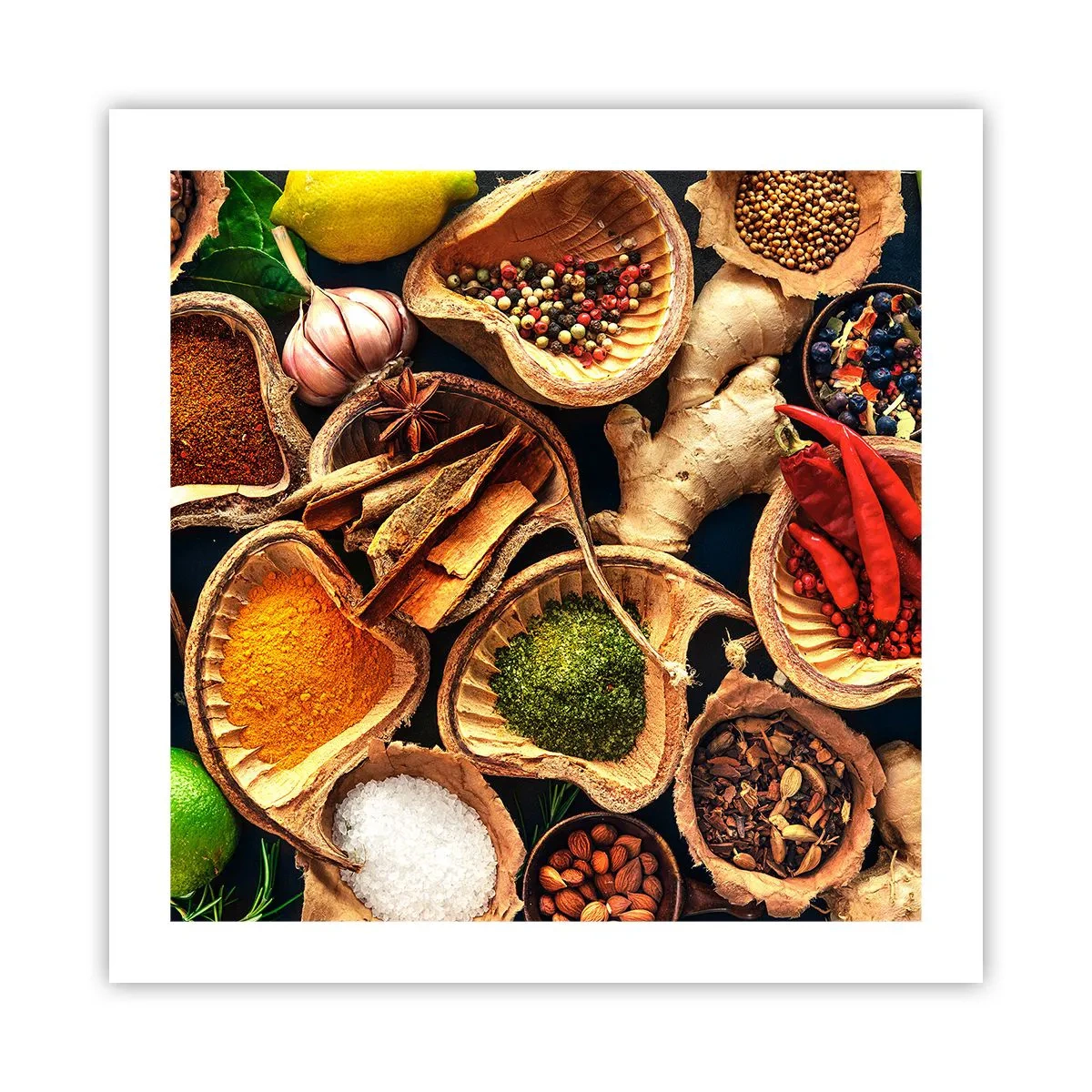 Poster - Nimm was du willst - 50x50 cm