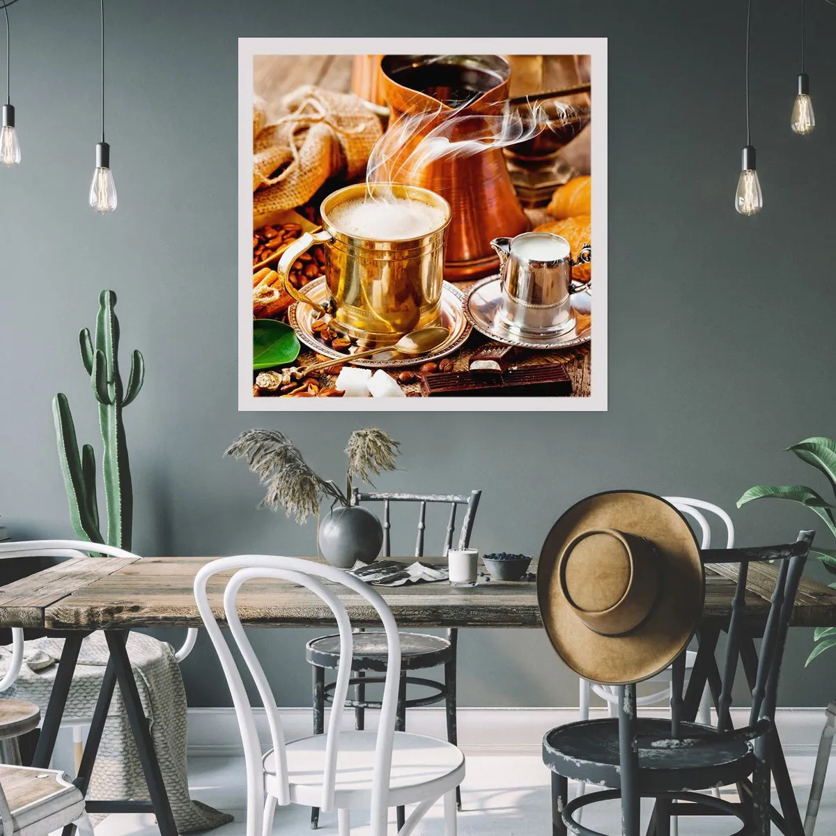 Poster - Schönen Tag noch! - 50x50 cm