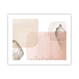 Poster - Ein Blick durch die Farbe - 50x40 cm