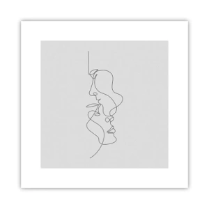 Poster - Die Hitze bitterer Begierden - 30x30 cm