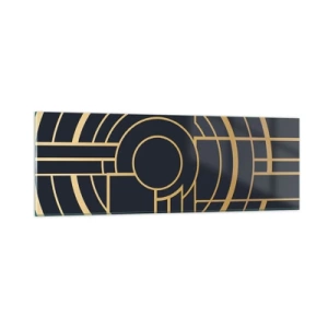 Glasbild - Bild auf glas - Wendungen der Dinge - 90x30 cm