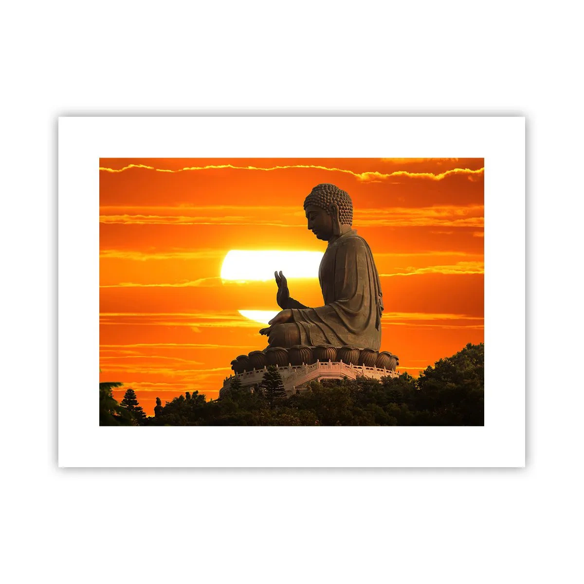 Poster - Keine Angst vor der Welt - 40x30 cm