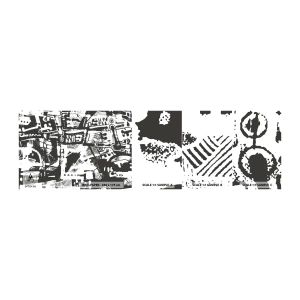 Fototapetenmuster Standard Eco - Ordnung oder Chaos? - Abstraktion, Grafik, Stück - 100x30 cm