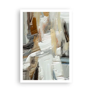 Poster - Bunte Schichten - 70x100 cm