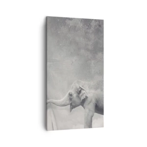 Bild auf Leinwand - Leinwandbild - Enthülle das Geheimnis - 45x80 cm