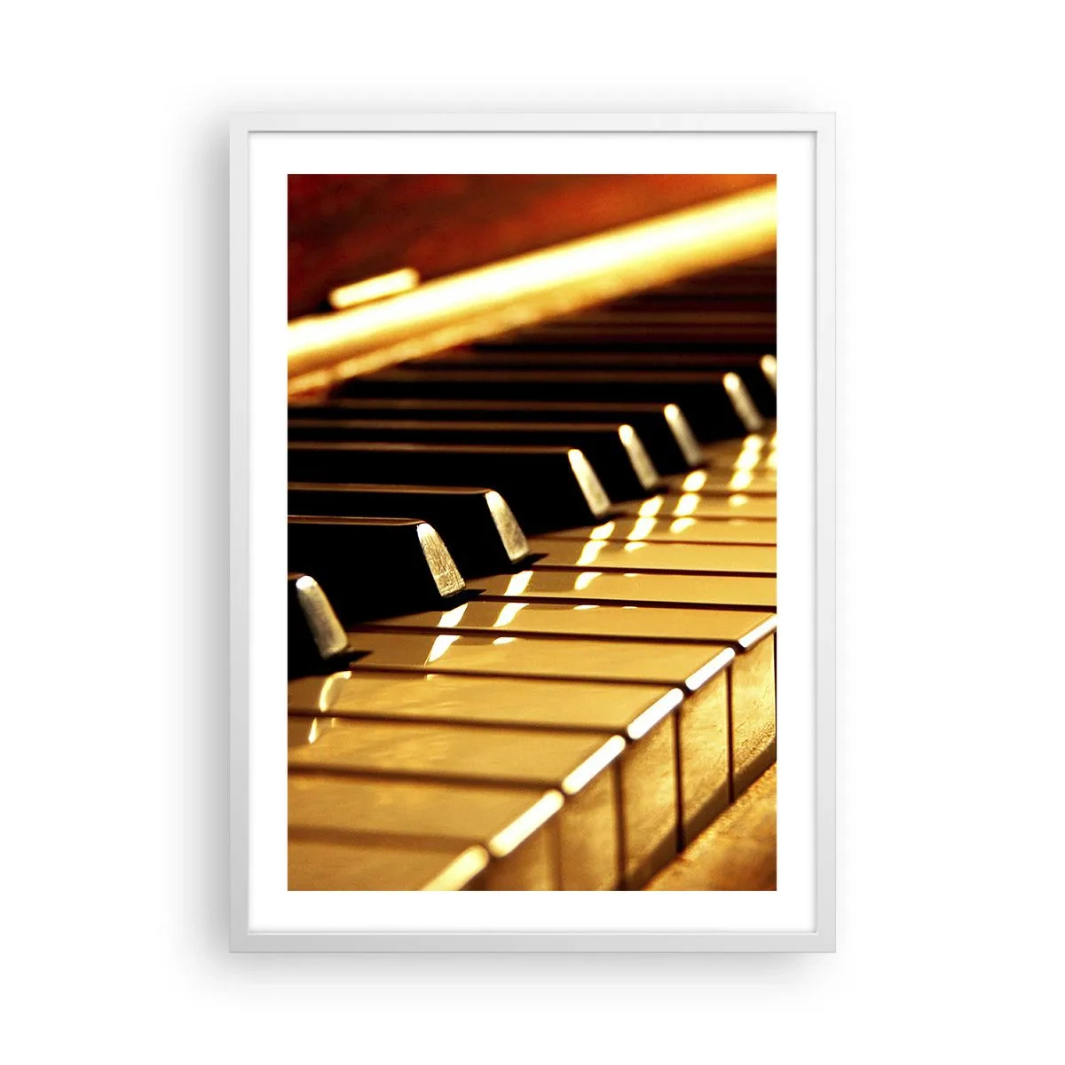 Poster in einem weißen Rahmen - Endlose Möglichkeiten - 50x70 cm