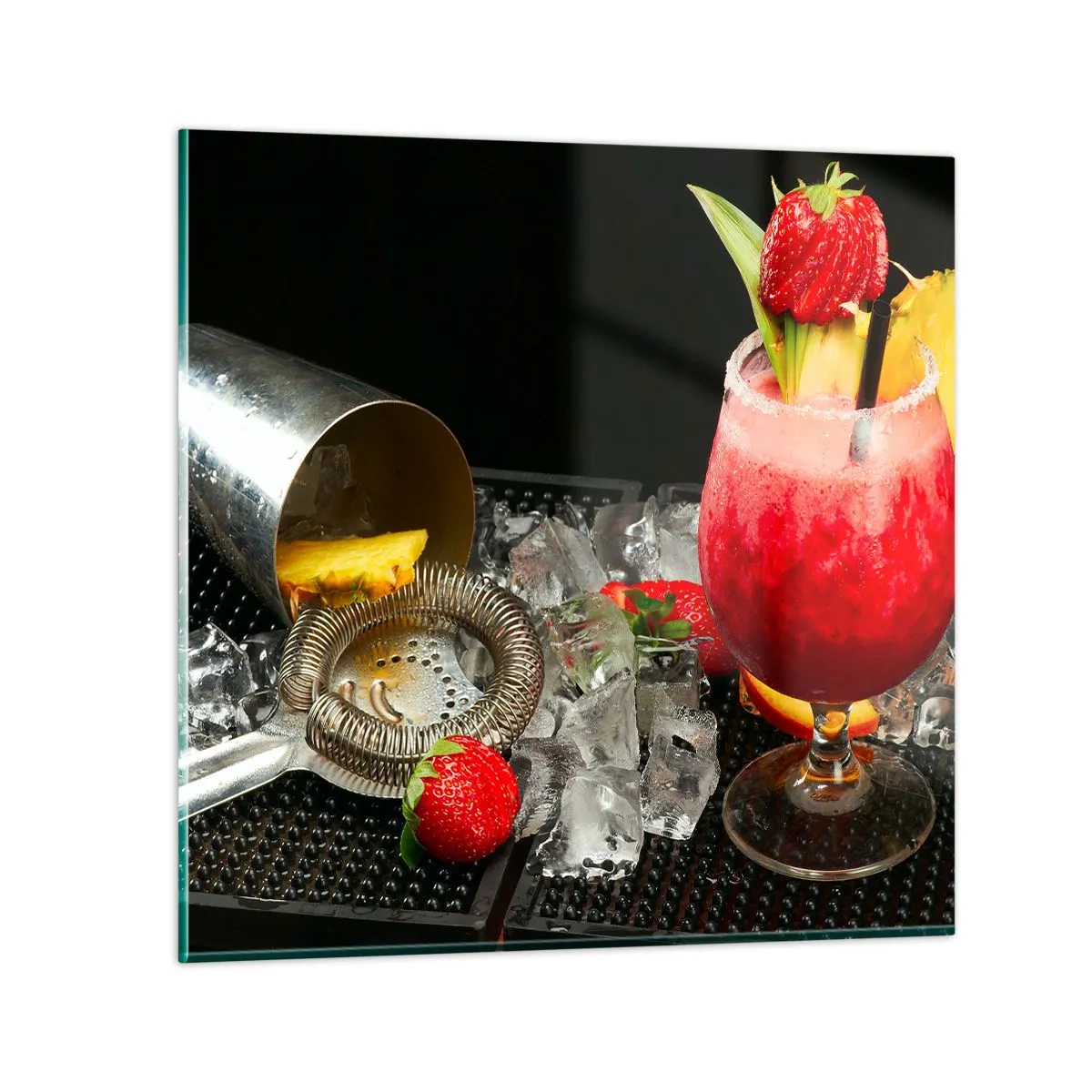 Glasbild - Bild auf glas - Zaubern Sie einen Geschmack - 50x50 cm