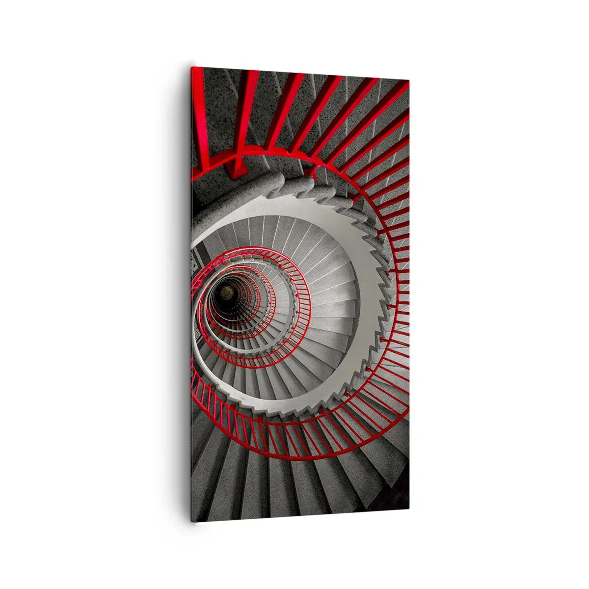 Bild auf Leinwand - Leinwandbild - Architekturspaß - 65x120 cm