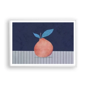 Poster in einem weißen Rahmen - Konvexität und Ebene - 100x70 cm