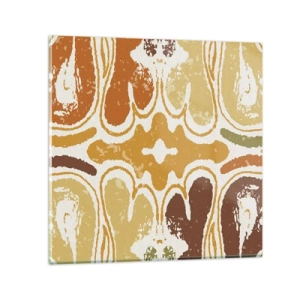 Glasbild - Bild auf glas - Sentimentale Abstraktion - 30x30 cm