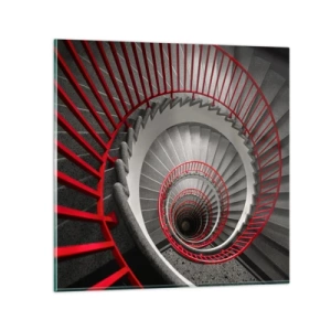 Glasbild - Bild auf glas - Architekturspaß - 50x50 cm