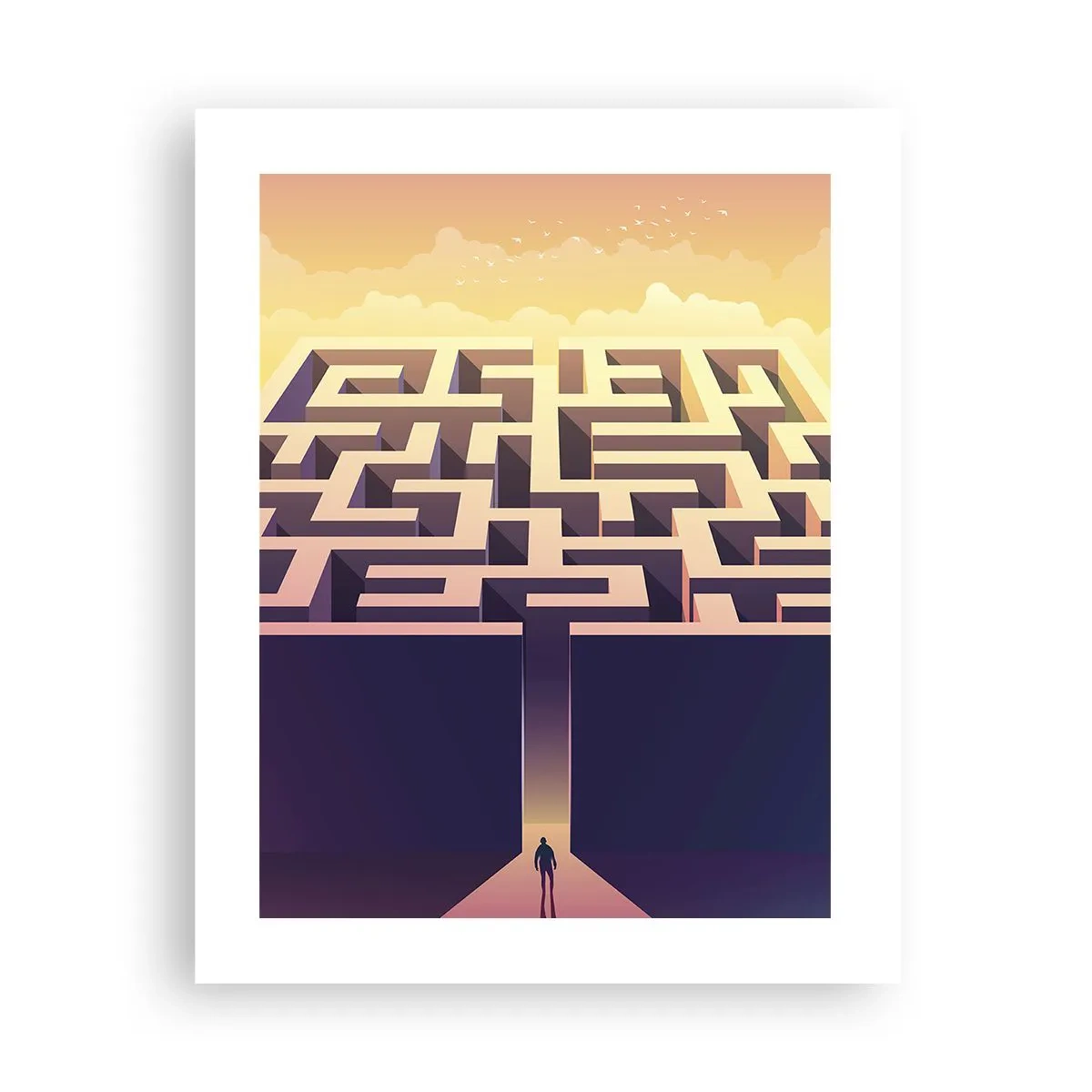 Poster - Entscheidungszeit - 40x50 cm