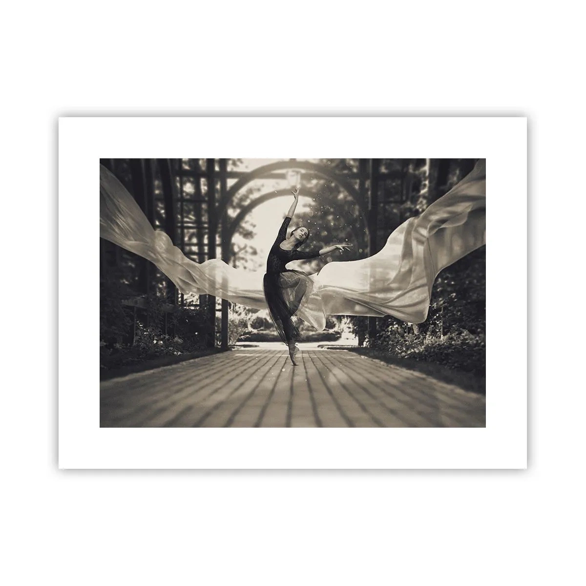 Poster - Der Tanz des Gartengeistes - 40x30 cm