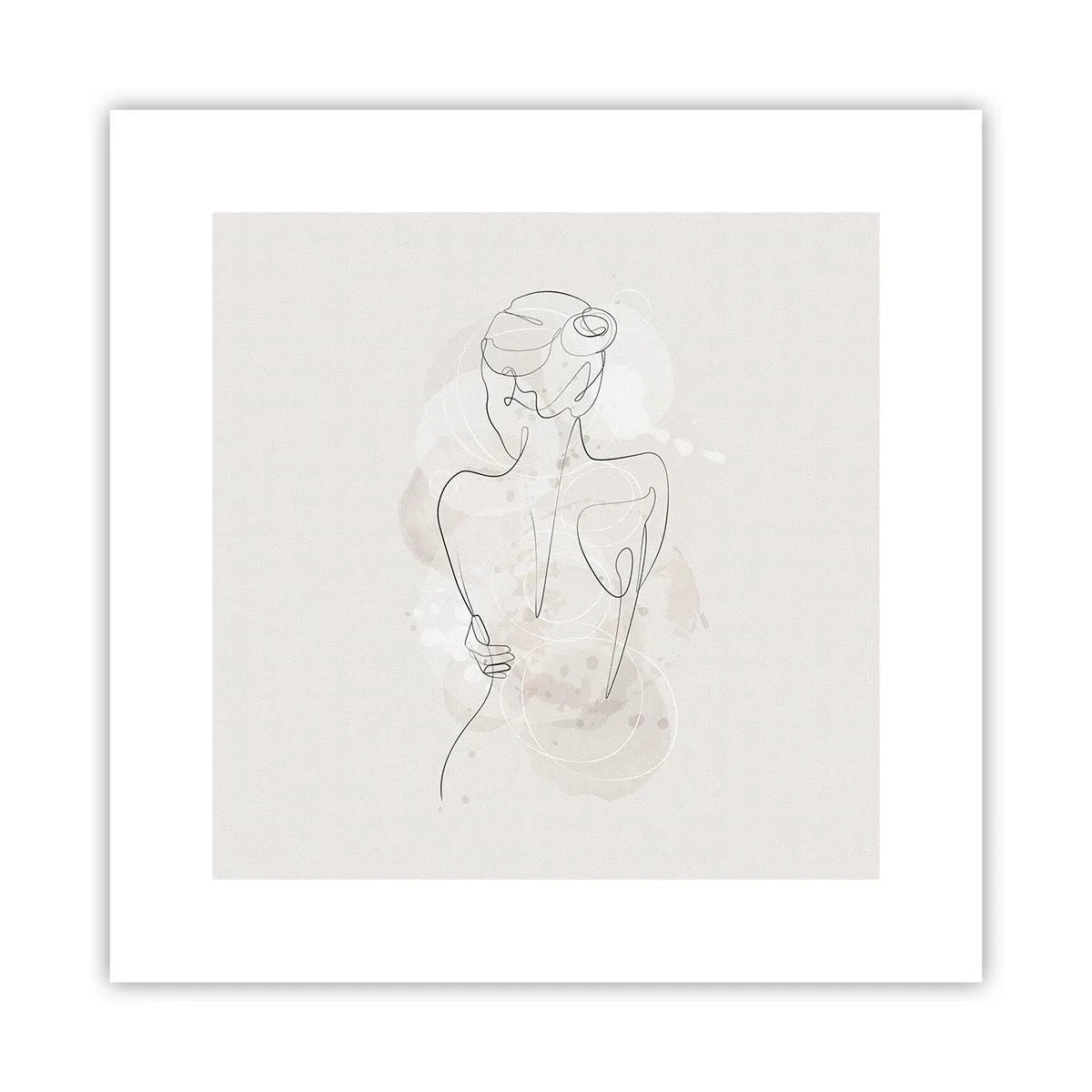 Poster - Wie ein sensibles Instrument - 30x30 cm