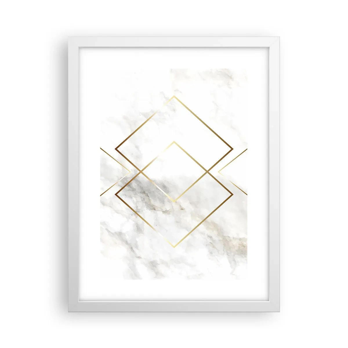 Poster in einem weißen Rahmen - Ein Blick in die Unendlichkeit - 30x40 cm