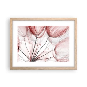 Poster in einem Rahmen aus heller Eiche - Vor der Abfahrt - 40x30 cm