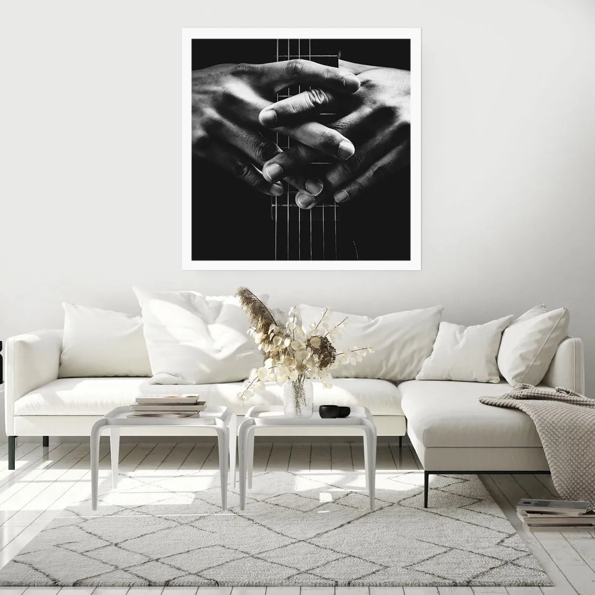 Poster - Gebet des Künstlers - 30x30 cm