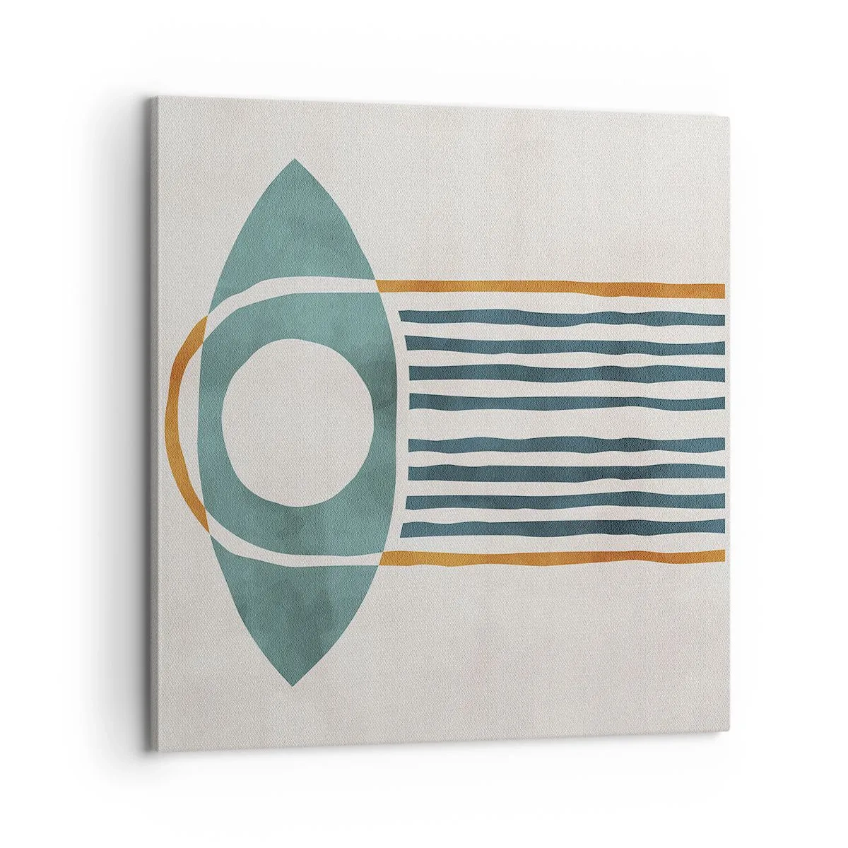 Bild auf Leinwand - Leinwandbild - Zeichen und Rituale - 60x60 cm