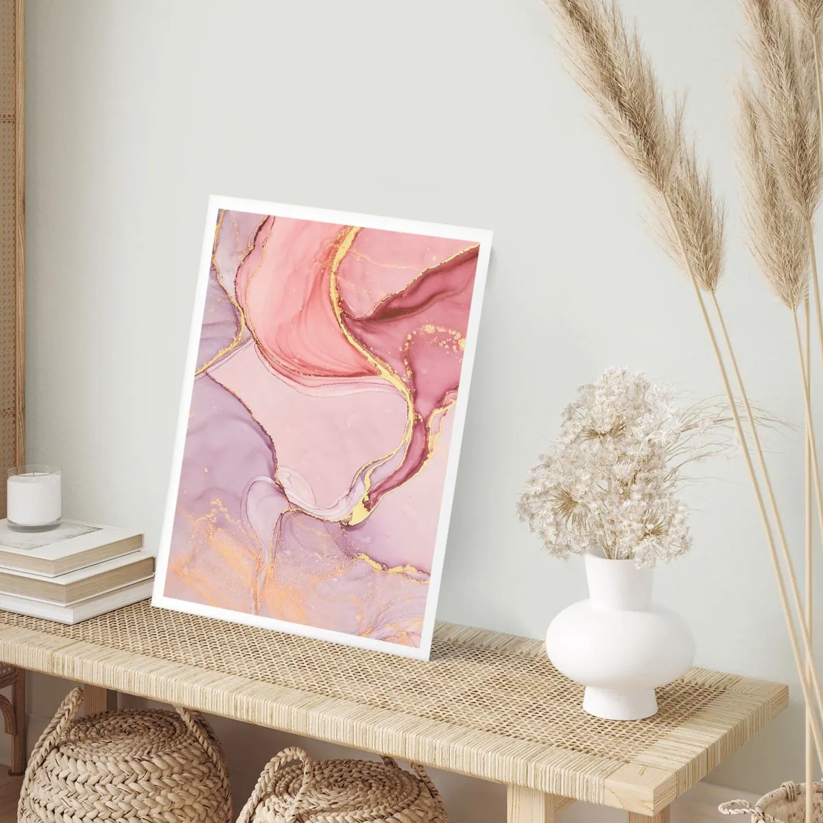 Poster - Eine Liebkosung der Farben - 70x100 cm