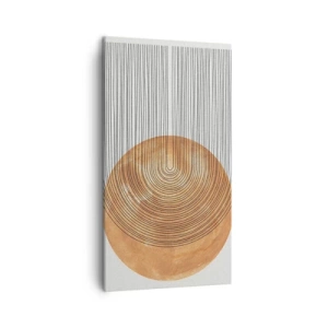 Bild auf Leinwand - Leinwandbild - SonnenKomposition - 45x80 cm