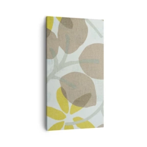 Bild auf Leinwand - Leinwandbild - Komposition in voller Sonne - 45x80 cm