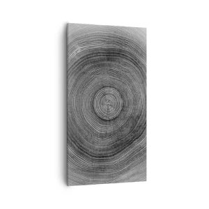 Bild auf Leinwand - Leinwandbild - Zeichen der Zeit - 55x100 cm