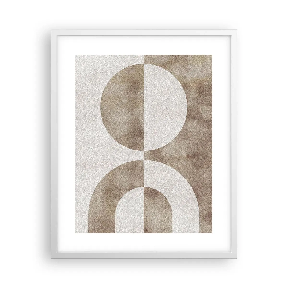 Poster in einem weißen Rahmen - Ähnlichkeiten und Unterschiede - 40x50 cm