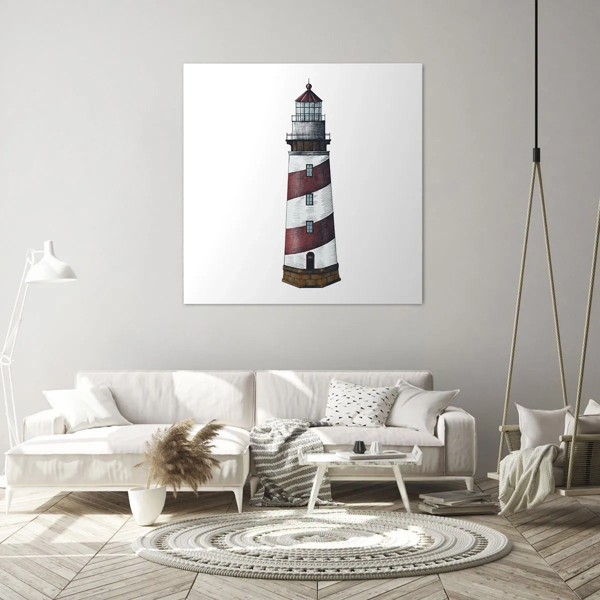 Bild auf Leinwand - Leinwandbild - Immer auf der Hut - 50x50 cm