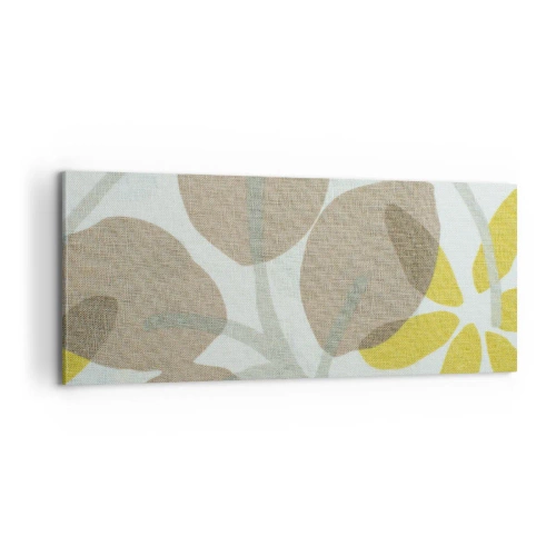 Bild auf Leinwand - Leinwandbild - Komposition in voller Sonne - 100x40 cm