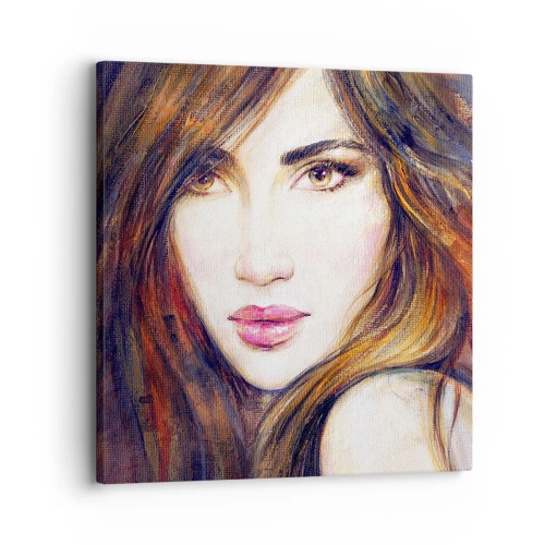 Bild auf Leinwand - Leinwandbild - Einen Penny für deine Gedanken - 30x30 cm