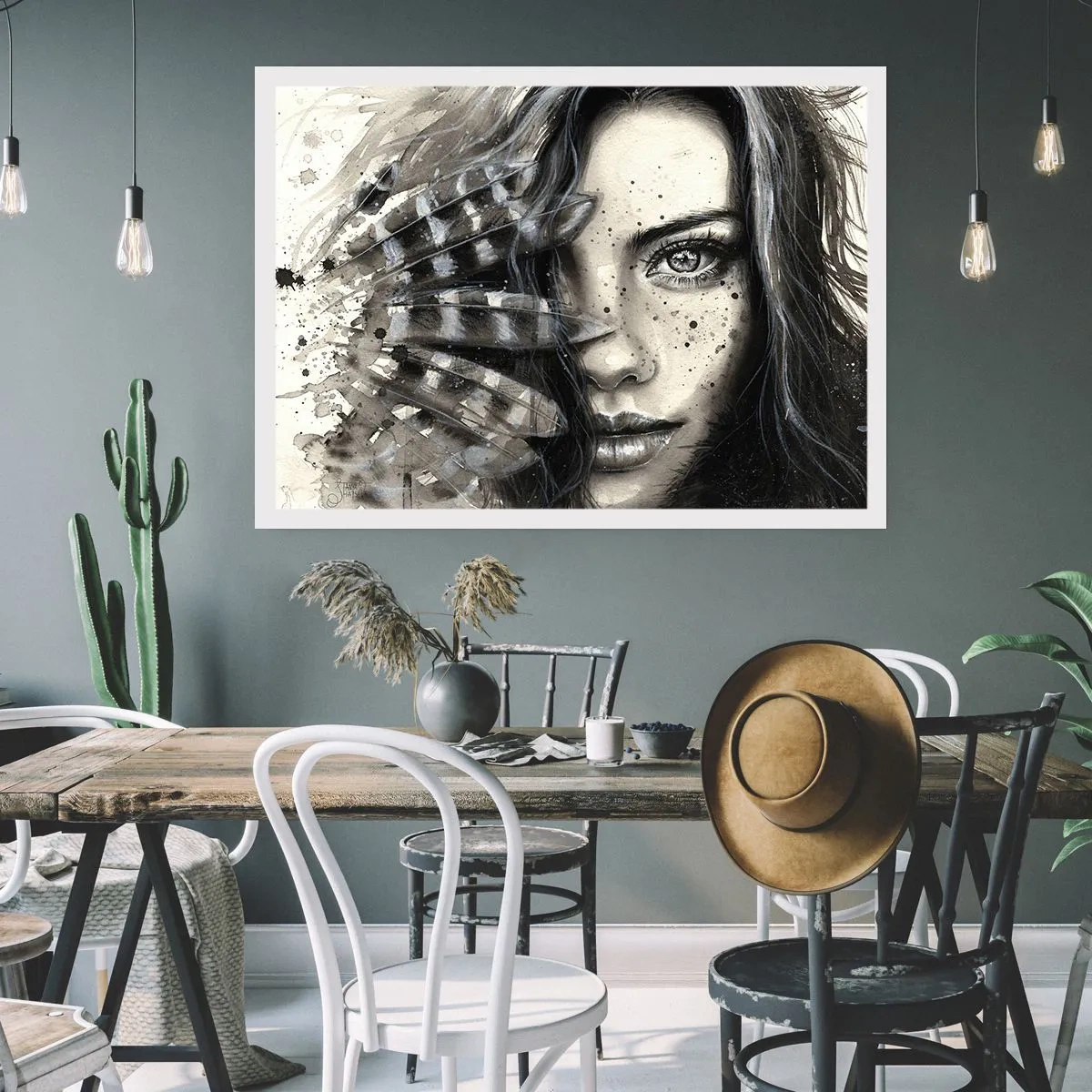 Poster - Wilde Schönheit - 70x50 cm