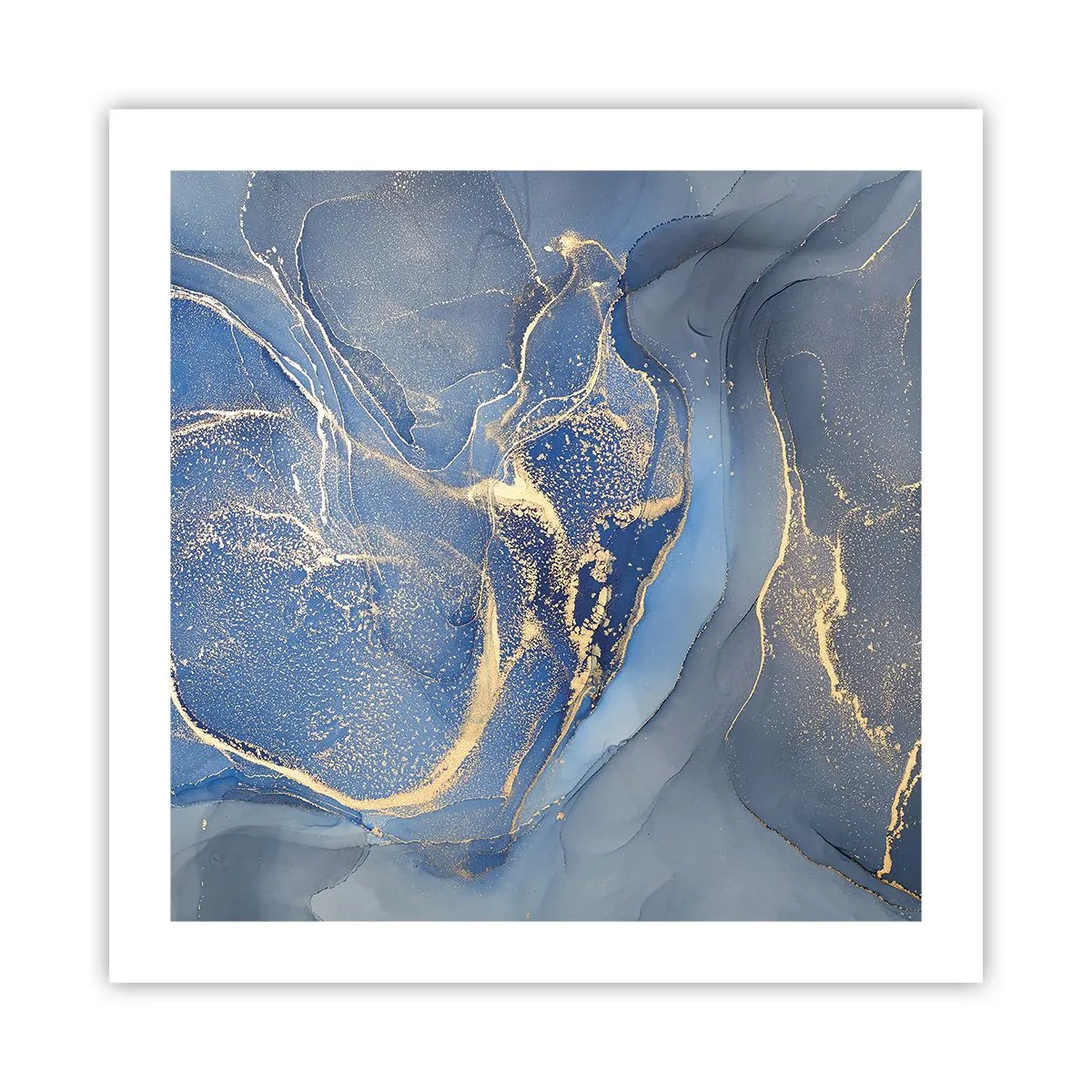 Poster - Goldstaub - 50x50 cm