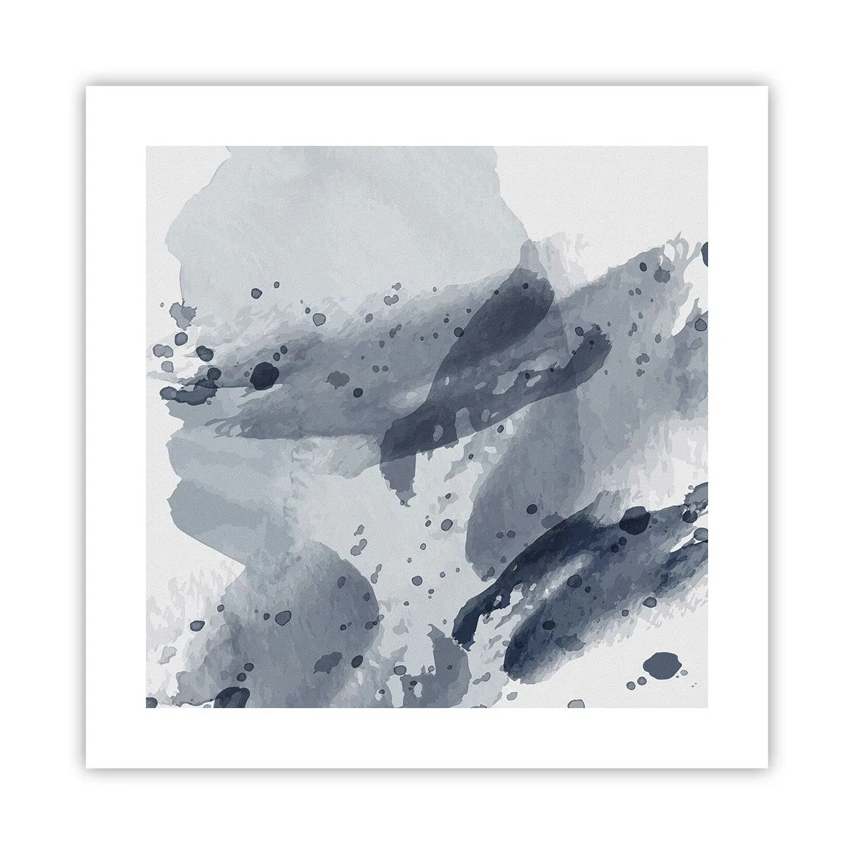 Poster - Eine Studie über die Natur des Wassers - 40x40 cm