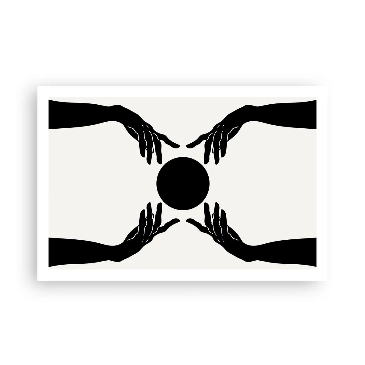 Poster - Geheimes Zeichen - 91x61 cm