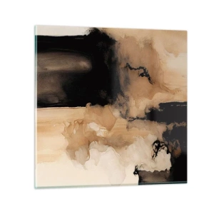 Glasbild - Bild auf glas - Faszinierende Abstraktion - 40x40 cm