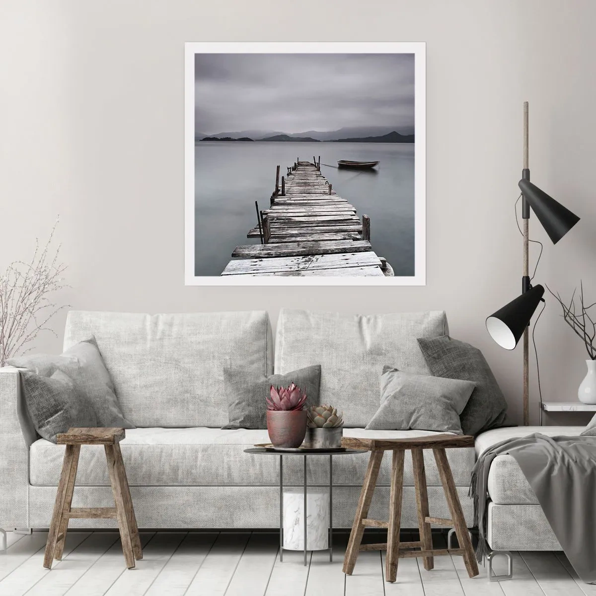 Poster - Du kannst morgen gehen - 60x60 cm