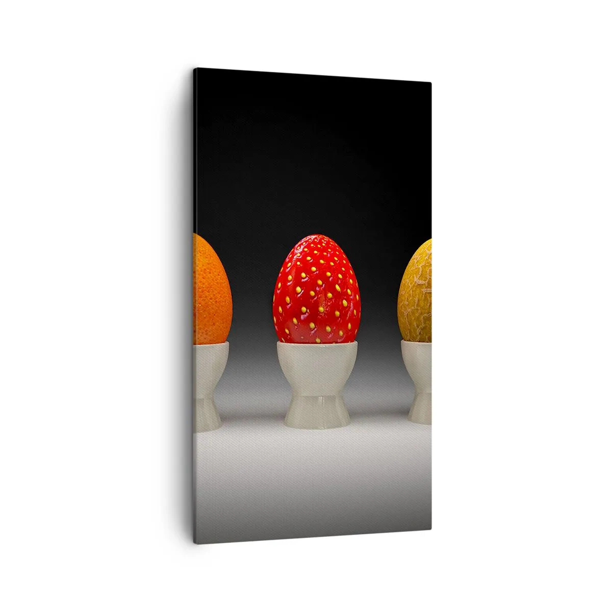 Bild auf Leinwand - Leinwandbild - Obstfrühstück - 45x80 cm