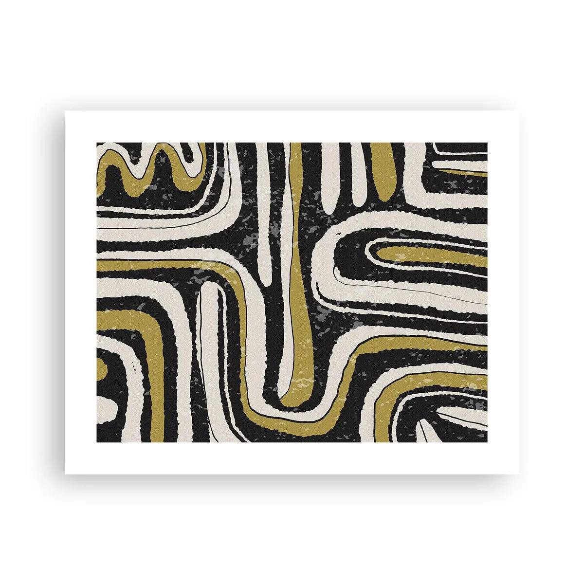 Poster - Komposition: Straßen und Gassen - 50x40 cm