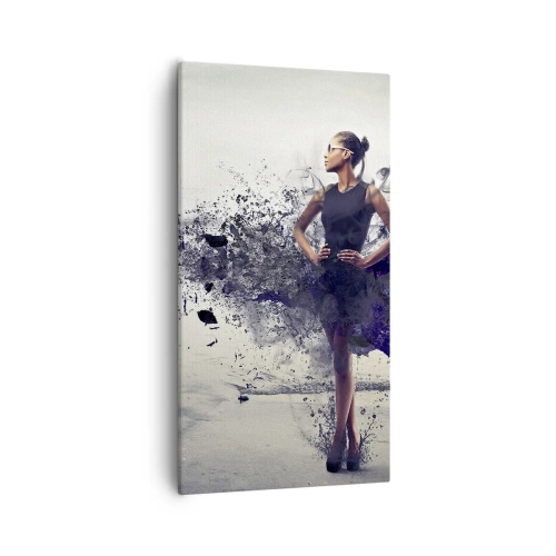 Bild auf Leinwand - Leinwandbild - Afrikanische Venus - 55x100 cm