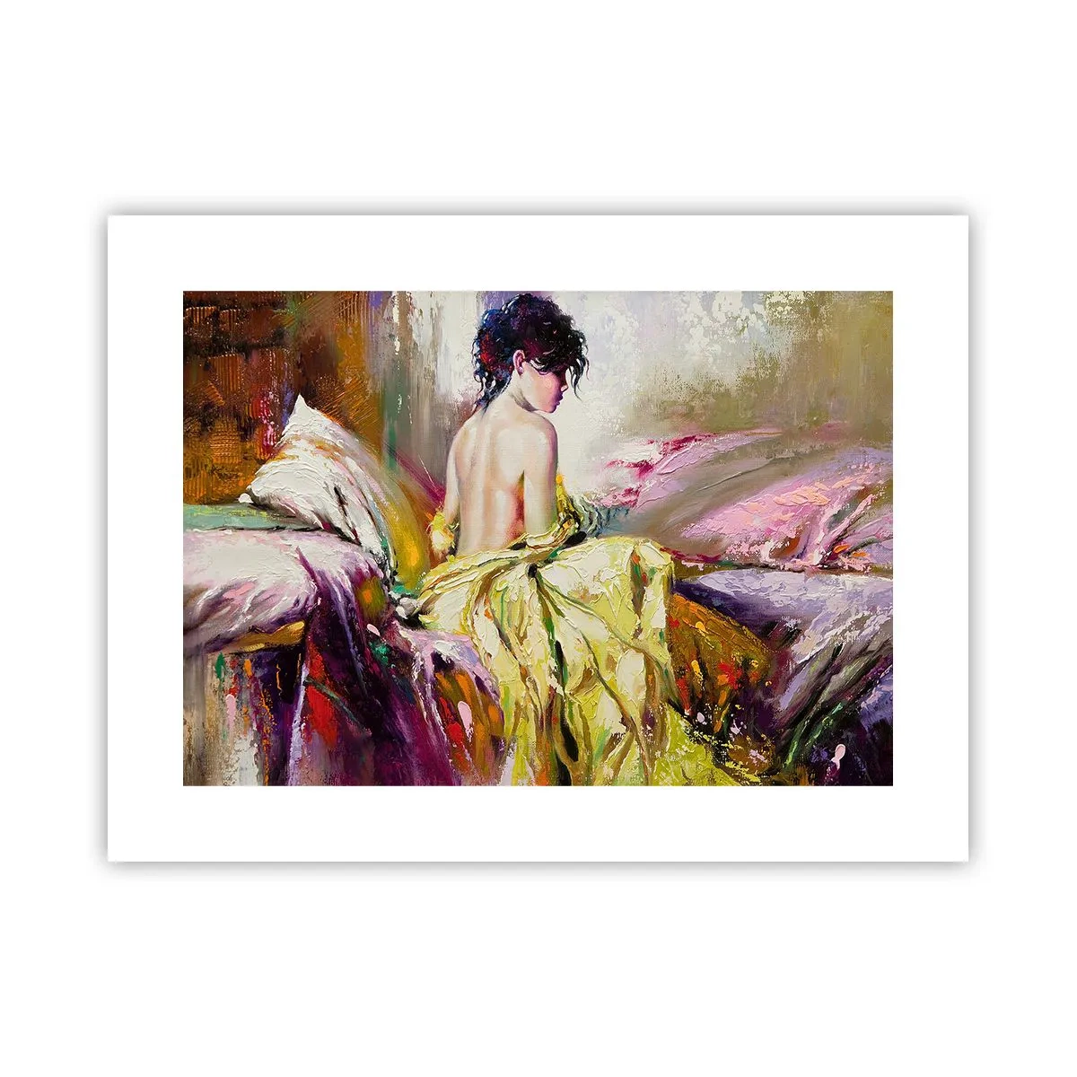 Poster - Zwischen den Lippen und dem Rand der Tasse - 40x30 cm