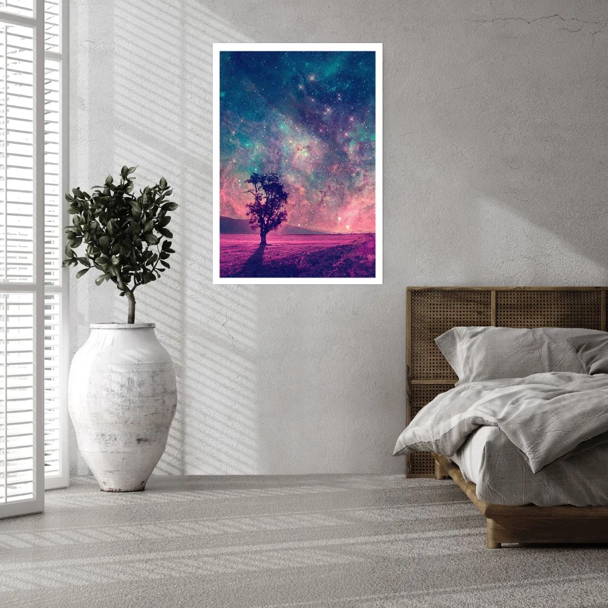 Poster - Unter dem magischen Himmel - 70x100 cm