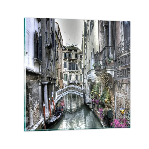 Glasbild - Bild auf glas - Seit Jahrhunderten in stiller Besinnung - 70x70 cm