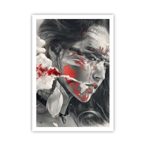 Poster - Im Dunst der Absurdität - 70x100 cm