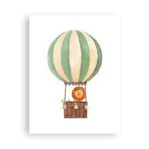 Poster - Leons Reisen - 30x40 cm