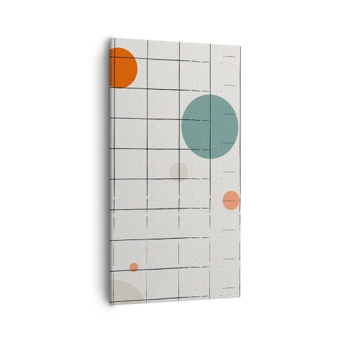 Bild auf Leinwand - Leinwandbild - Gefangen. Wir oder sie? - 55x100 cm