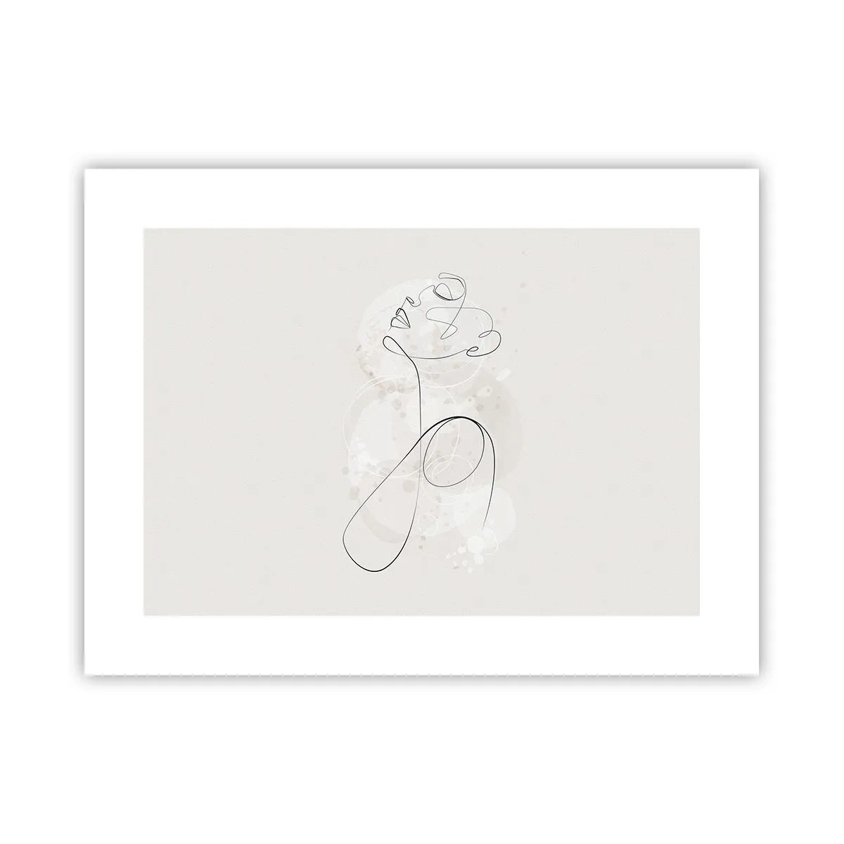 Poster - Die Spirale der Schönheit - 40x30 cm